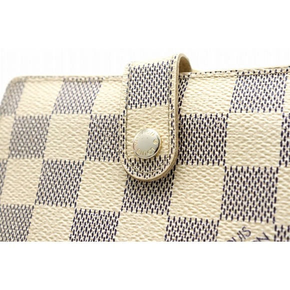 Louis Vuitton Azur White Viennois Bifold Wallet - Picture 9 of 9